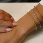 Dijamantska tenis narukvica