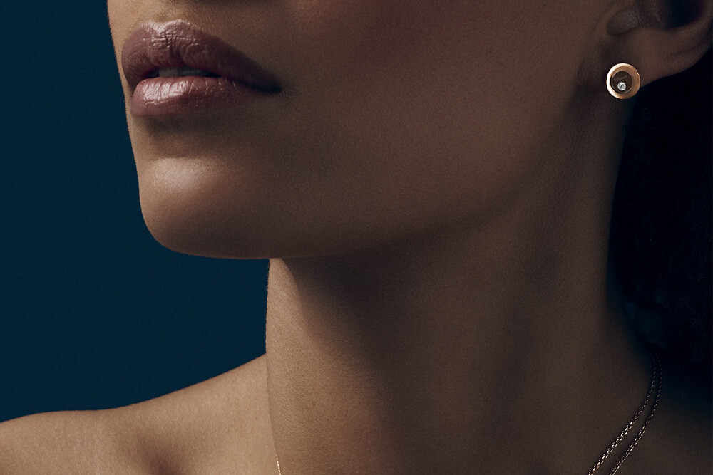 Dijamantske minđuše i narukvice