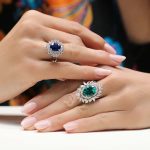 Verenički dijamantski prsten vintage stila