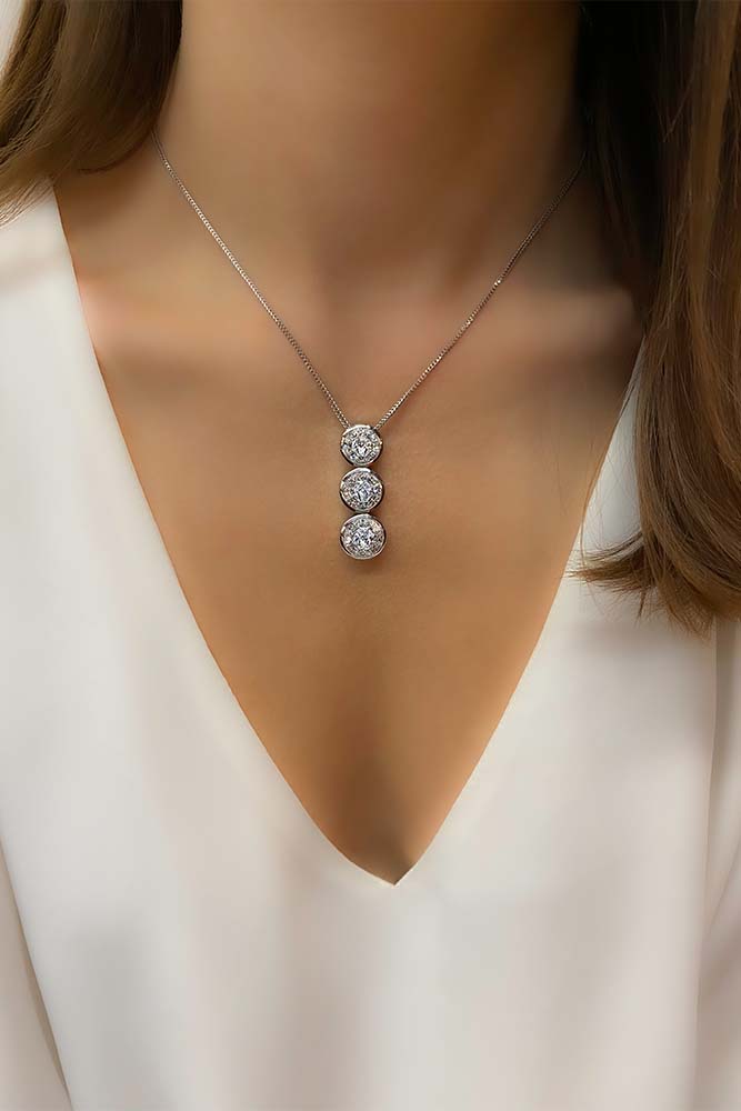 Statement ogrlica sa dijamantima