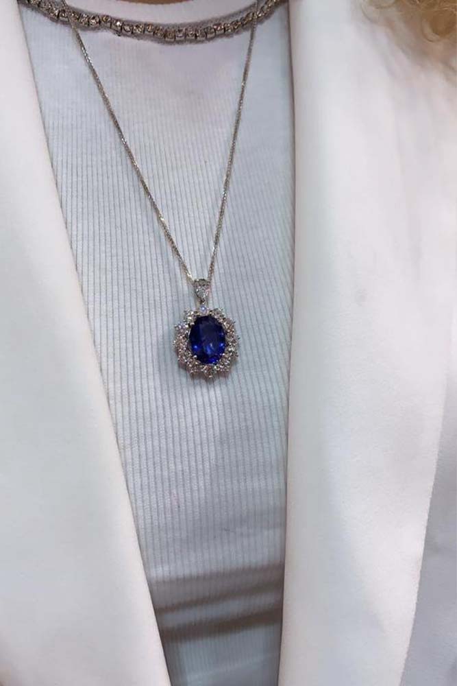 Statement ogrlica sa dijamantima