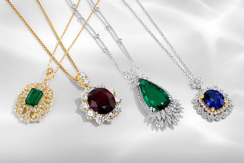 Statement ogrlica sa dijamantima