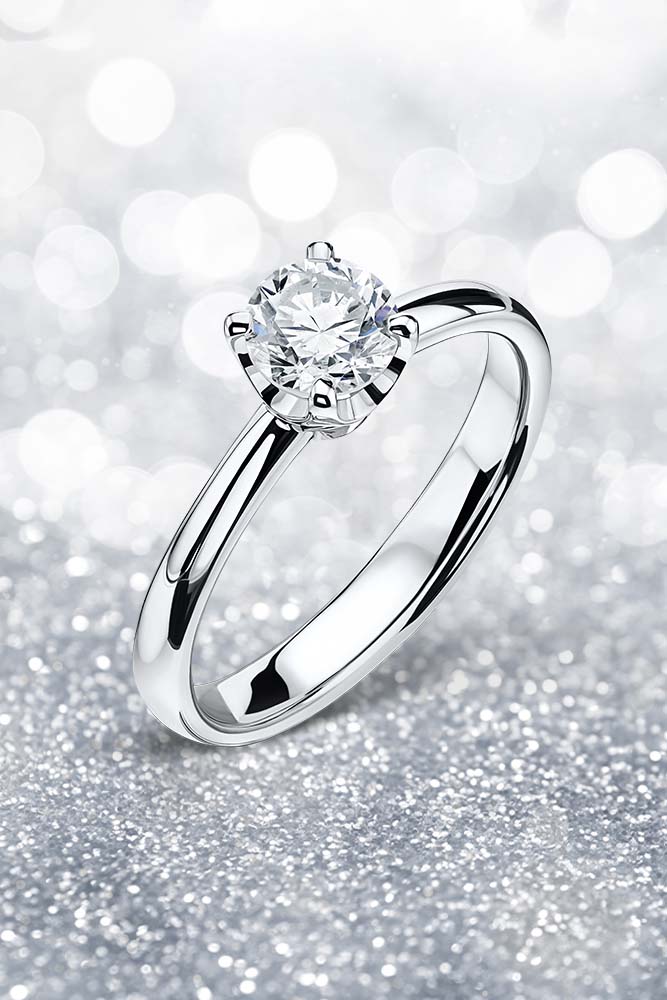Prsten sa dijamantom za veridbu
